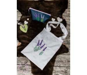 Stickdatei - Lavendel inkl. ITH Beutel & Herz